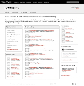 Conceptual Wireframe